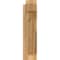 Ekena Millwork Traditional Slat Rough Sawn Outlooker, Western Red Cedar, 6"W x 24"D x 24"H OUT06X24X24TRA06RWR - alternate 3